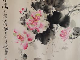 严石“秋风溪上看春酣”  